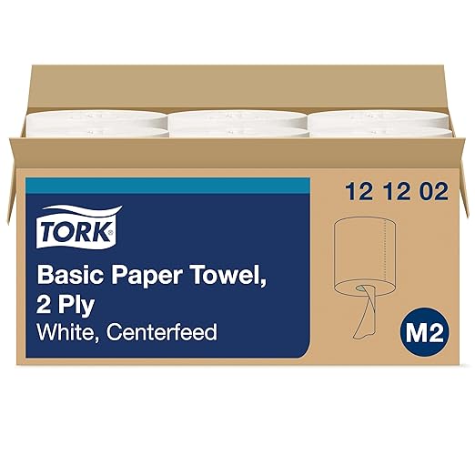 Tork Advanced Soft Centerfeed Hand Towel, 2-Ply, White (6/CS)