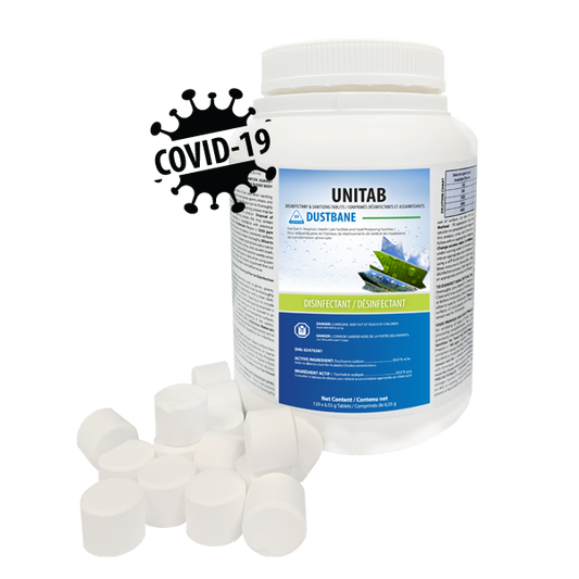 UniTab Disinfectant & Sanitizing Tablets (2 tubs per case)
