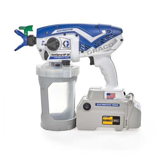 SaniSpray HP 20 Electrostatic Cordless Handheld Airless Disinfectant Sprayer [FINAL SALE]