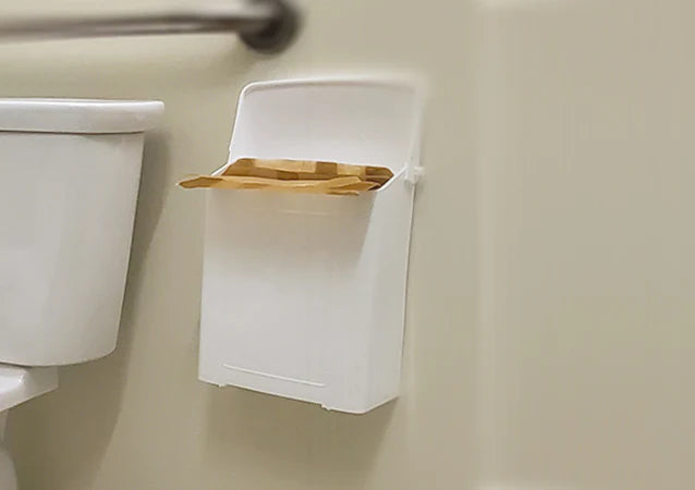 Sanitary Napkin Waxed Bags For Disposal Unit, (500 per case)