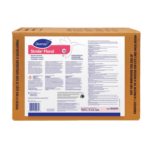 Stride® Floral Neutral Cleaner (1 x 5gal/18.9L)