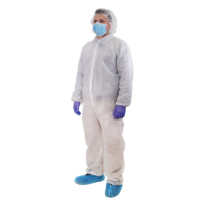 Disposable Coverall - White