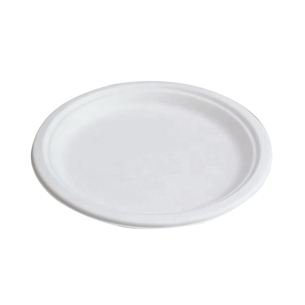 Compostable Plates, White