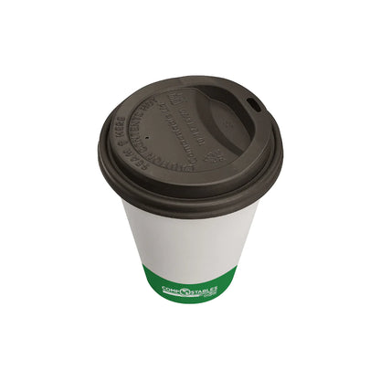 Single Wall Hot/Cold Compostable Paper Cups, 1000/Case