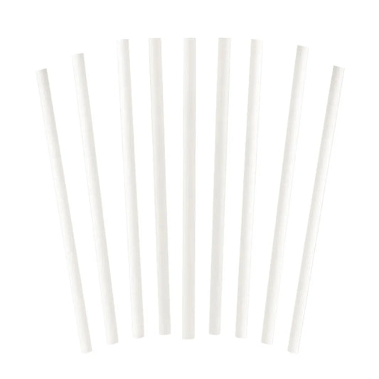 PLA Straws Compostable Wrapped - Straight or Folding (5000 ct)