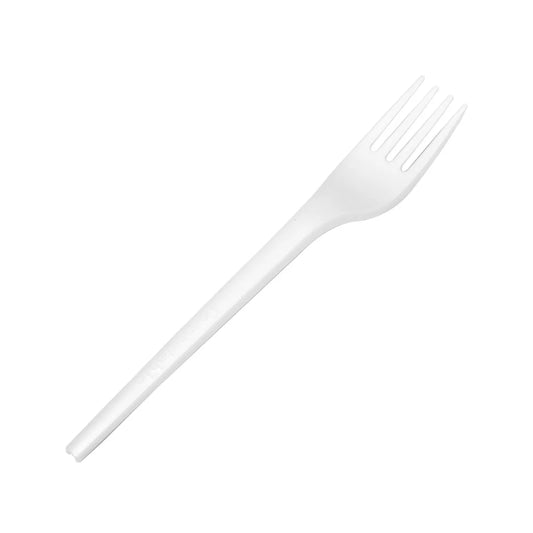 CPLA Compostable Forks, Knives or Spoons - White (1000 ct)