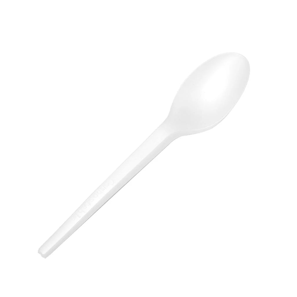 CPLA Compostable Forks, Knives or Spoons - White (1000 ct)