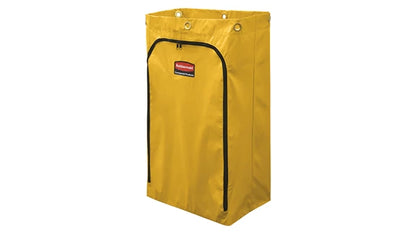 24 G Janitorial Cleaning Cart Vinyl Bag – Traditional, Yellow