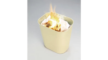 FIRE RESISTANT WASTEBASKET 14 QT BEIGE