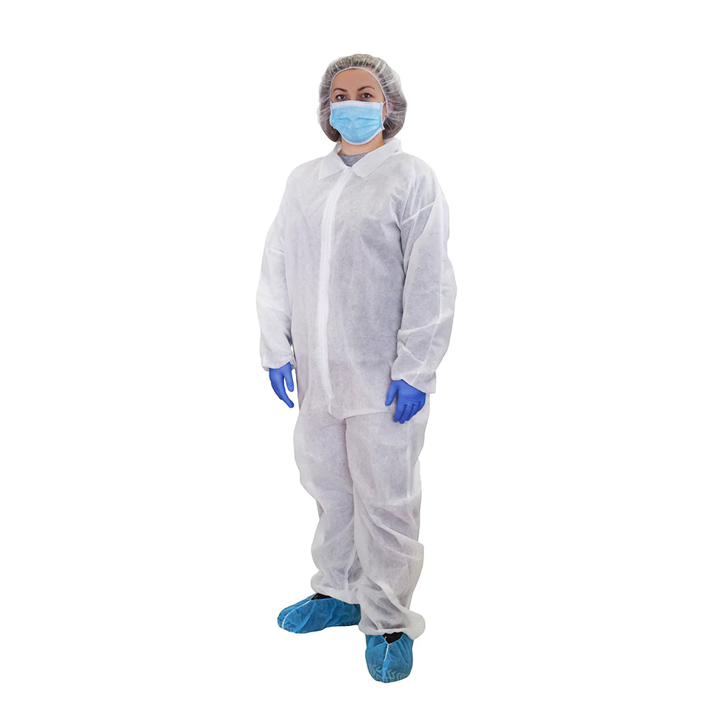 Disposable Coverall - White