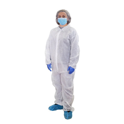 Disposable Coverall - White